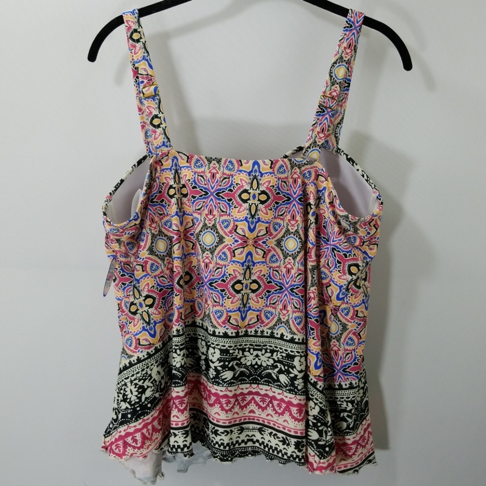 Nwt Swimsuits For All Printed 2 Piece Swimsuit 16 View 4